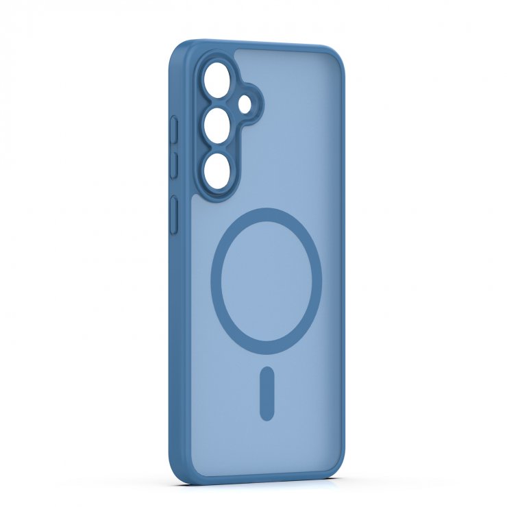 Imagine Husa pentru Samsung Galaxy S26 compatibil MagSafe PC/TPU Dark Blue, TFO Mag Matt