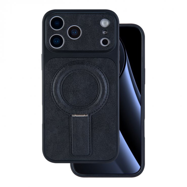 Imagine Husa pentru iPhone 17 Pro compatibil MagSafe PC/TPU Negru, TFO Luxgrip Mag