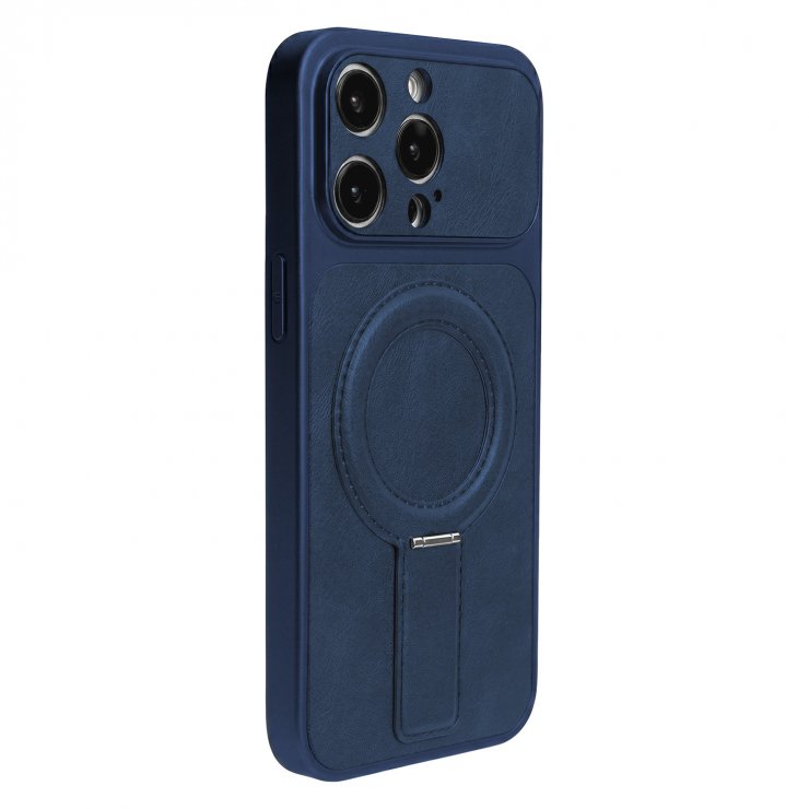 Imagine Husa pentru iPhone 17 Pro compatibil MagSafe PC/TPU Dark Blue, TFO Luxgrip Mag