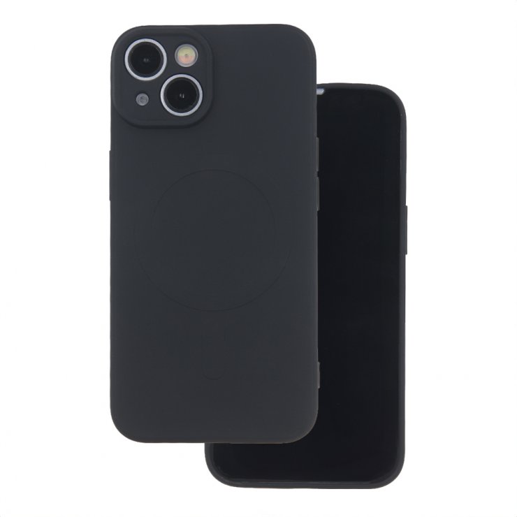 Imagine Husa pentru iPhone 17 Pro/iPhone 18 Pro compatibil MagSafe TPU Negru, TFO Simple Color Mag