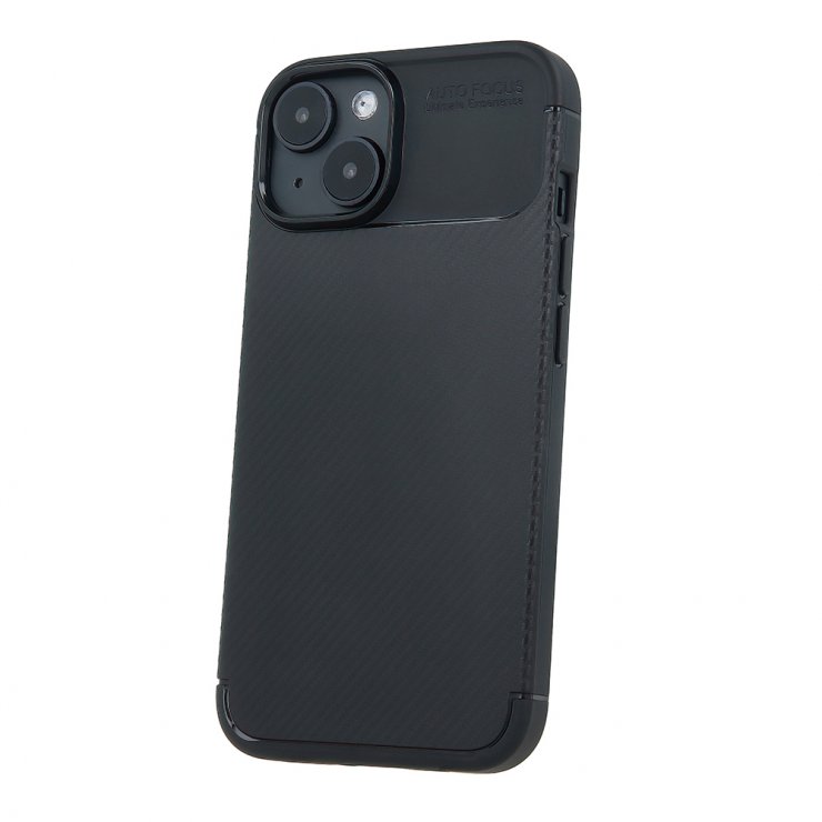 Imagine Husa pentru iPhone 17 Pro Max/iPhone 18 Pro Max TPU Carbon Black, TFO