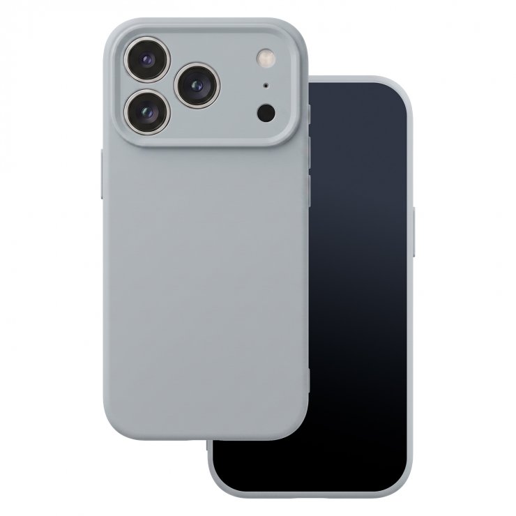 Imagine Husa pentru iPhone 17 Pro/iPhone 18 Pro Silicon Silver, TFO