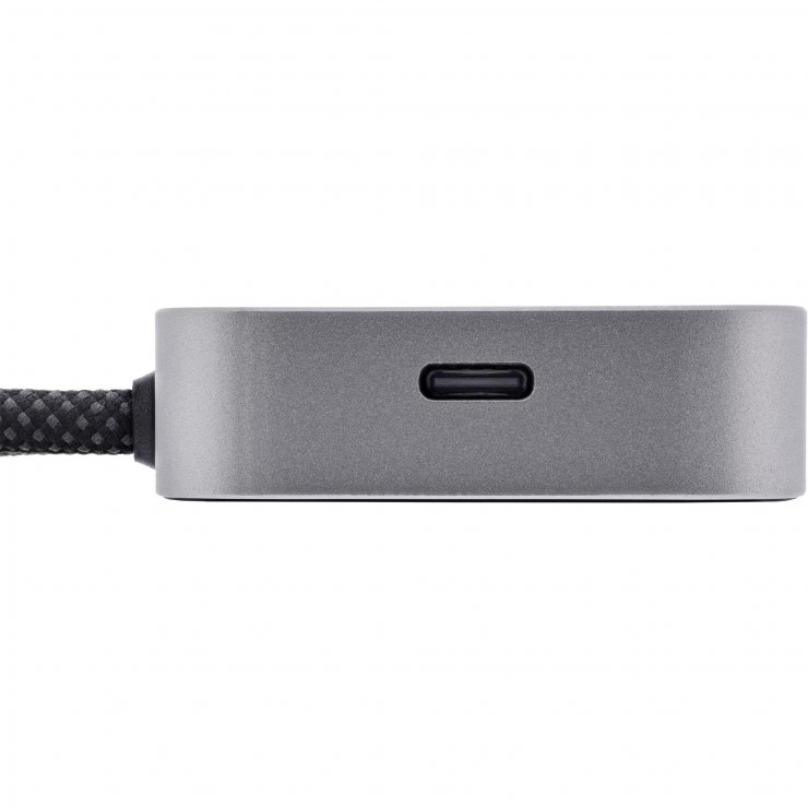 Imagine Cititor amprenta USB-A + HUB USB-A + USB type C 1.5m Silver, InLine IL41360K