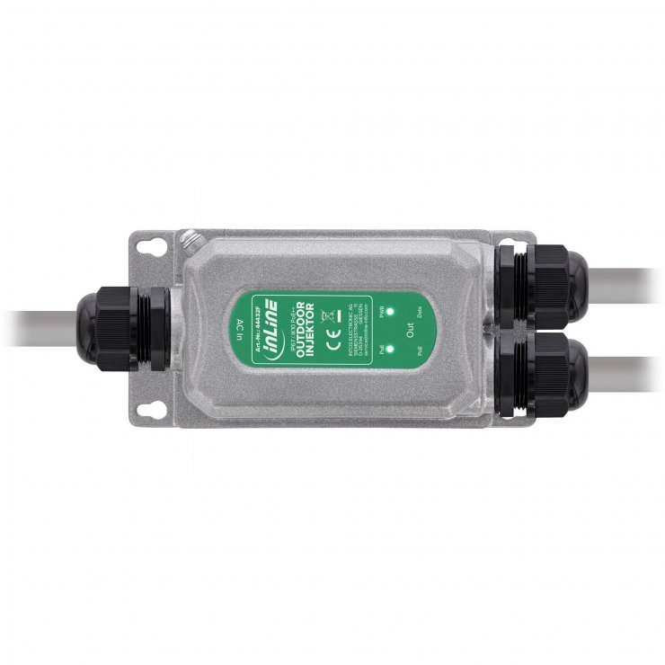 Imagine Injector PoE++ 60W 1Gb/s exterior IP67, InLine IL44432F