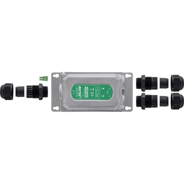 Imagine Injector PoE++ 60W 1Gb/s exterior IP67, InLine IL44432F