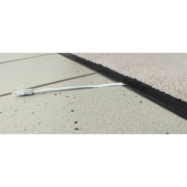 Imagine Cablu de retea RJ45 flat Cat.6 UTP 15m Gri, InLine IL71615