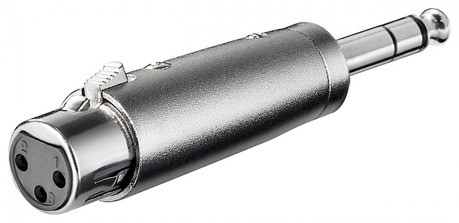 Imagine Adaptor XLR 3 pini la jack stereo 6.35mm M-T, kjackxlr16