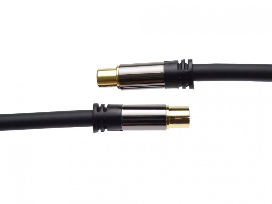 Imagine Cablu prelungitor coaxial antena 75Ohm (135dB) T-M 1.5m, kjqiec015