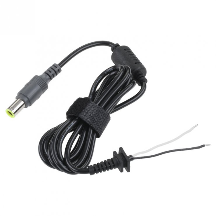 Imagine Cablu alimentare DC 7.9x5.4mm 20V/4.5A la fire deschise 1.5m, KOM0248
