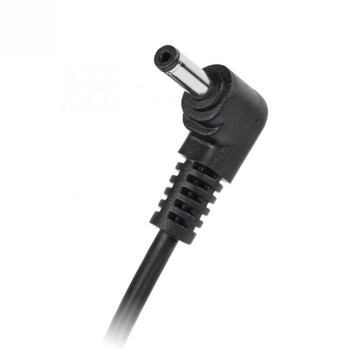 Imagine Cablu alimentare DC unghi 3.5x1.5mm la fire deschise 1.5m, KOM0270
