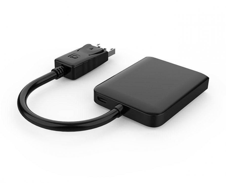Imagine Adaptor Displayport la 2 x Displayport 8K60Hz MST, Kportad17
