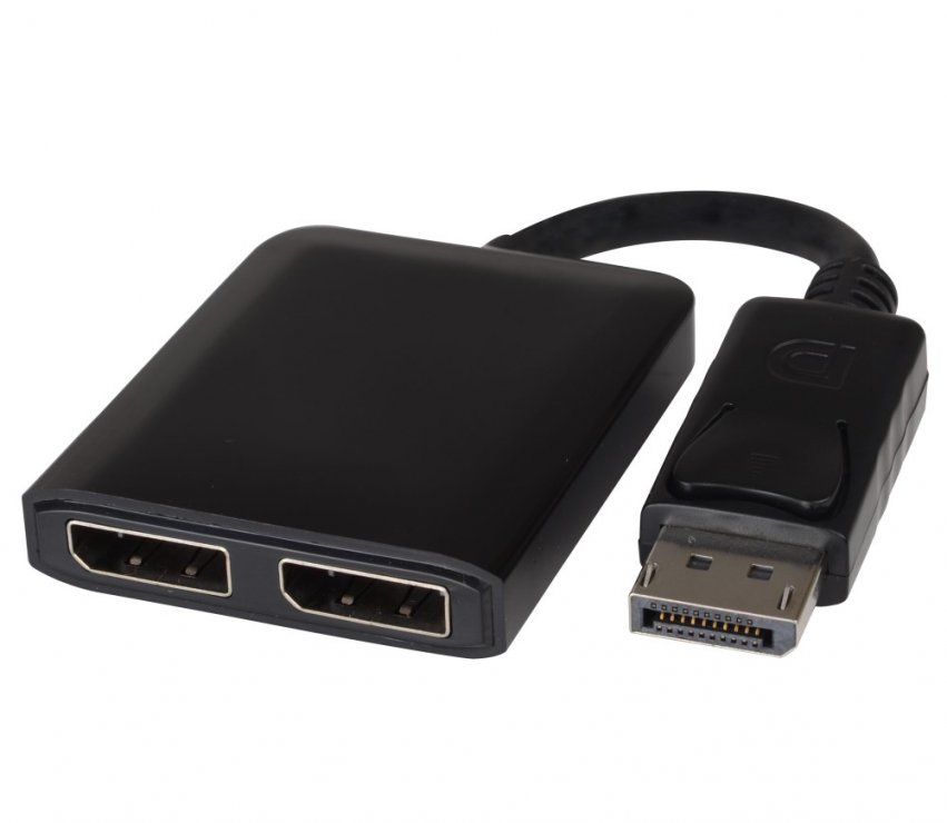 Imagine Adaptor Displayport la 2 x Displayport 8K60Hz MST, Kportad17