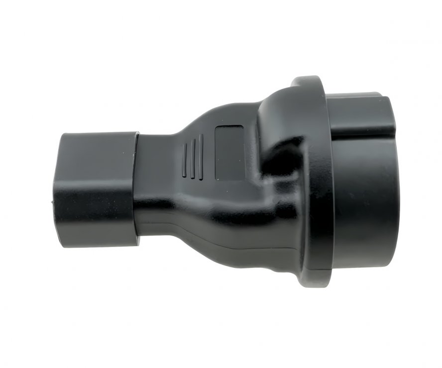 Imagine Adaptor IEC C14 la Schuko mama 230V, max. 10A, kpsr-05