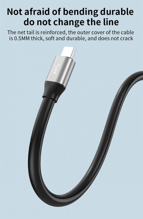 Imagine Cablu prelungitor USB 3.2 type C activ cu alimentare T-M 20m, ku31rep20al