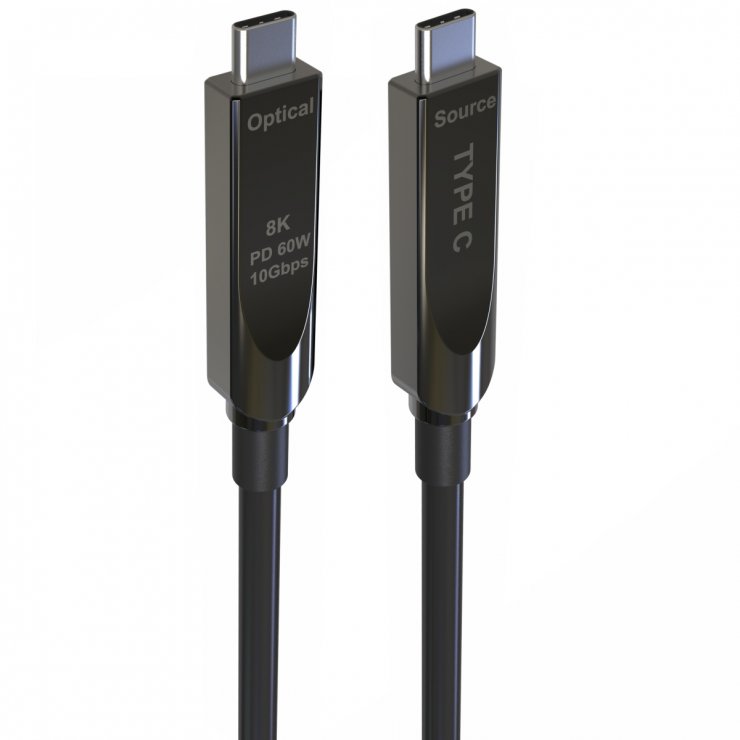 Imagine Cablu activ optic USB type C 10Gbps 60W 8K60Hz/4K144Hz 10m, ku31xa10