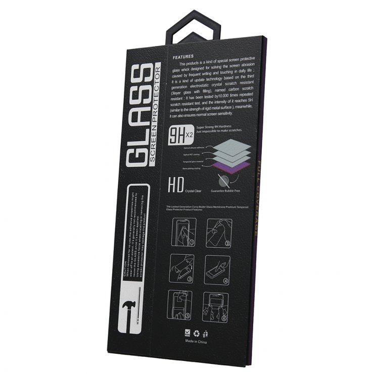 Imagine Folie Tempered Glass OG Premium pentru iPhone 17 Pro/iPhone 18 Pro black frame, TFO