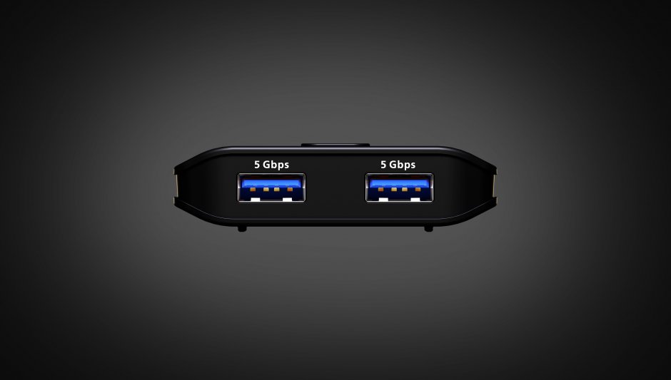 Imagine Sharing switch 2 x 2 USB 3.2 Gen1 cu alimentare USB-C, ATEN US4322