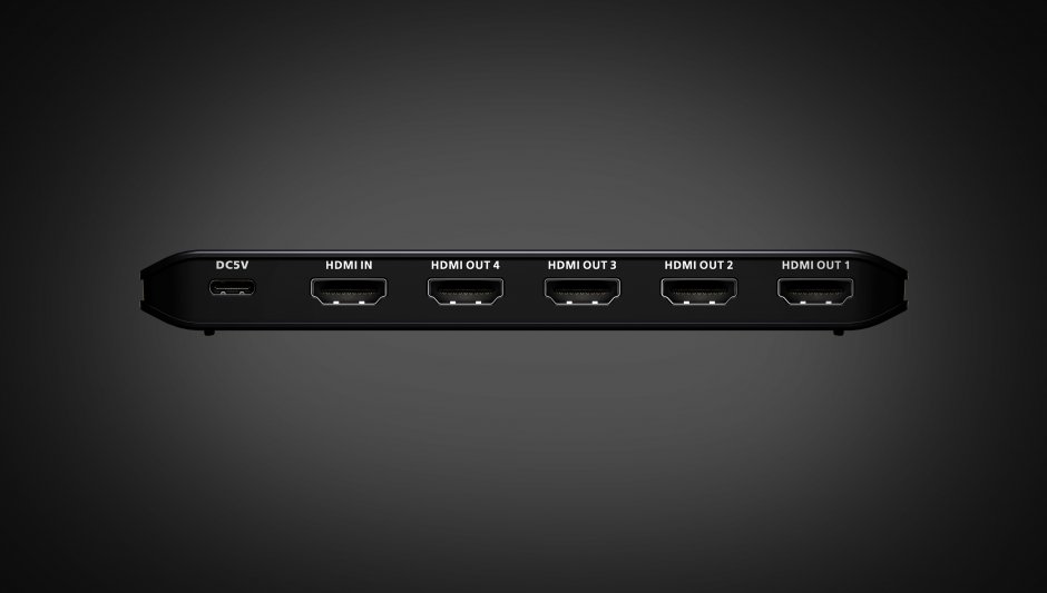 Imagine Multiplicator True 4K60Hz HDMI 4 porturi alimentare USB-C, ATEN VS4814