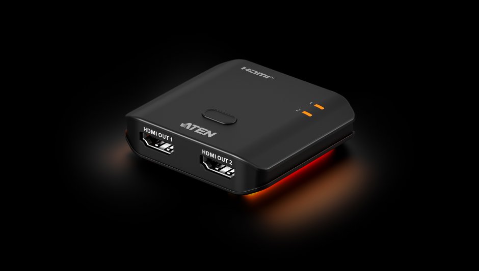 Imagine Multiplicator HDMI 8K60Hz/4K120Hz 2 porturi alimentare USB-C, ATEN VS5812
