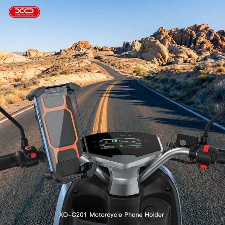 Imagine Suport telefon mobil pentru motocicleta/bicicleta, XO C201