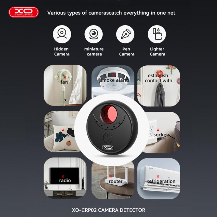 Imagine Detector camera infrarosu, XO CRP02