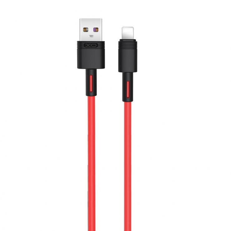 Imagine Cablu USB-A la Lightning 5A 1m Rosu, XO NB-Q166