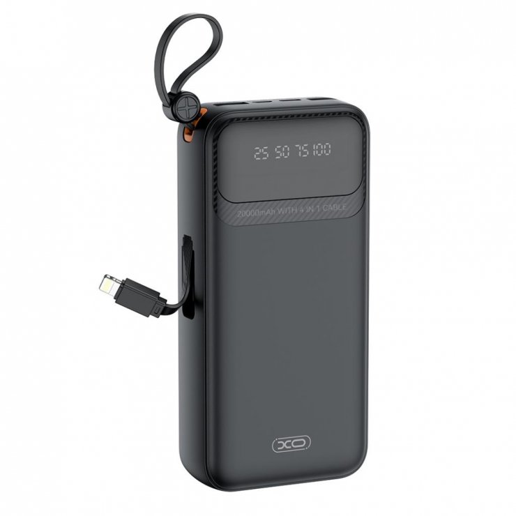 Imagine Power bank 20000 mAh 10W Digital display Negru, XO PR279