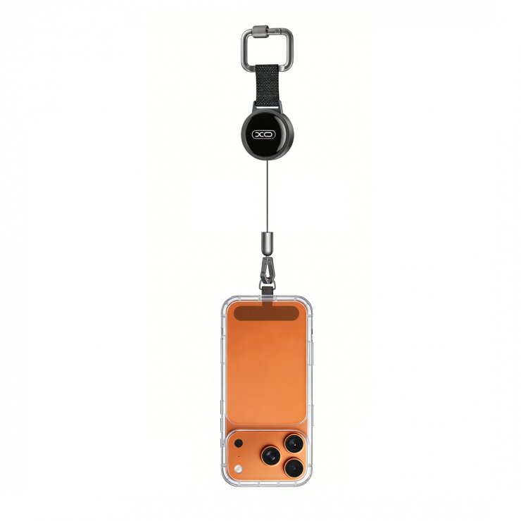 Imagine Snur retractabil antifurt telefon 60cm Negru, XO SF16