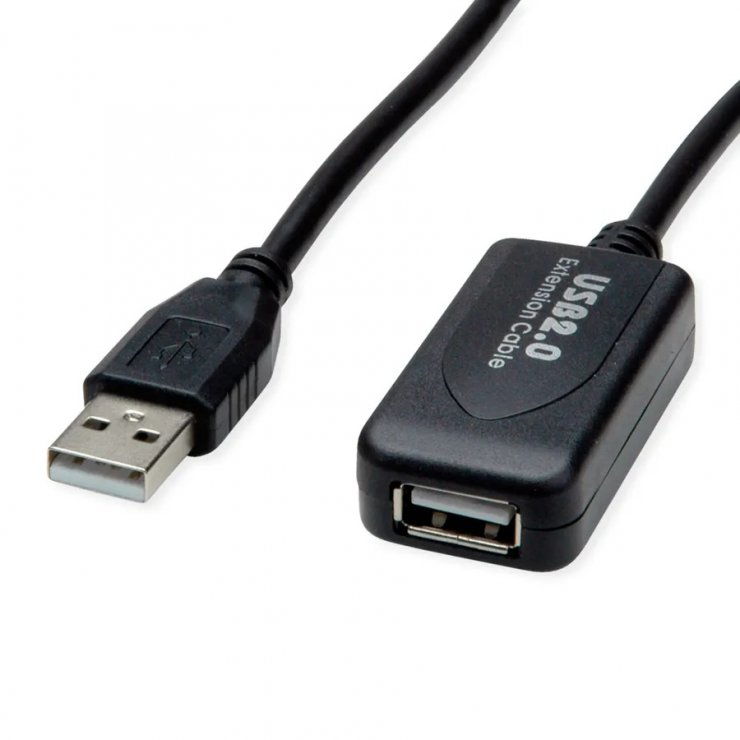 Imagine Cablu prelungitor USB 2.0 T-M activ 10m, 11.55.3115