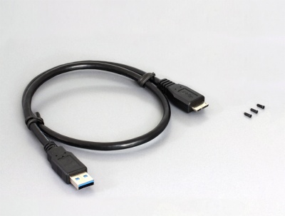 Imagine Rack extern 2.5" HDD SATA pana la 7mm la USB 3.0, Delock 42523