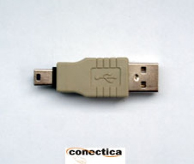 Imagine Adaptor USB A la mini USB-B Casio T-T
