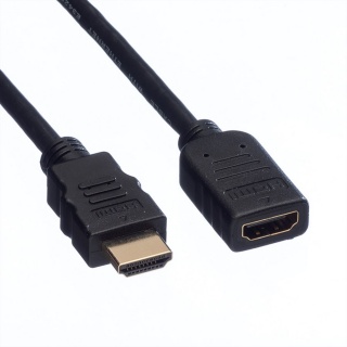 Cablu prelungitor HDMI T-M 5m Negru, Value 11.99.5577