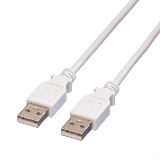 Cablu USB 2.0 Tip A - A 1.8m Alb, Value 11.99.8919