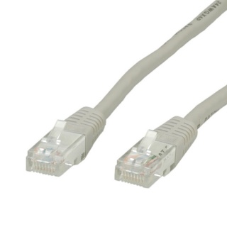 Cablu retea UTP Cat. 5e, gri, 5m, Value 21.99.0505