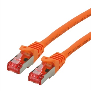 Cablu de retea SFTP cat 6 Component Level LSOH orange 1m, Roline 21.15.2671