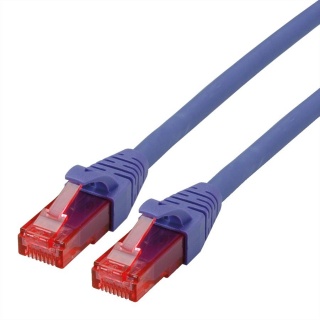 Cablu de retea UTP Cat.6 Component Level LSOH violet 1.5m, Roline 21.15.2904