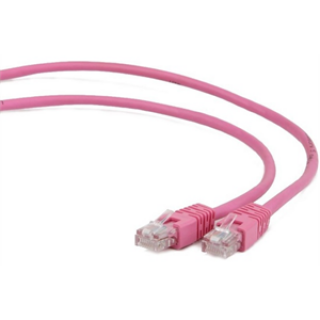 Cablu retea UTP Cat5e 1m roz, Gembird