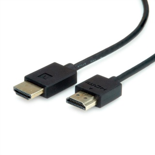 Cablu HDMI Ultra HD (UHD-1) activ T-T Negru 5m, Roline 11.04.5915