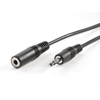 Cablu prelungitor audio jack 3.5mm T-M 10m, Value 11.99.4359