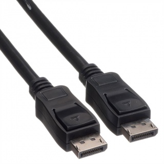 Cablu Displayport 4K v1.2 T-T 7.5m Negru, Value 11.99.5604