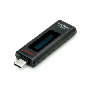 Adaptor de masurare voltaj/amperaj USB tip C cu Display, Roline 13.01.3331
