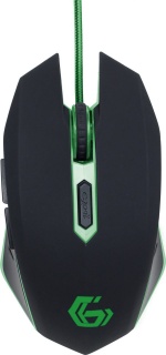 Mouse gaming Green, Gembird MUSG-001-G