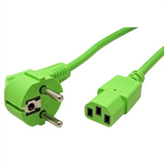 Cablu alimentare PC C13 1.8m Verde, Roline 19.08.1013