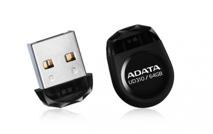 Stick USB 2.0 nano UD310 64GB Negru, ADATA