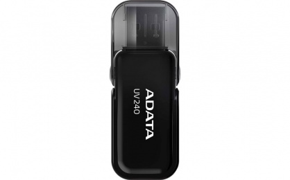 Stick USB 2.0 cu capac pliabil 32GB UV240 Negru, ADATA 