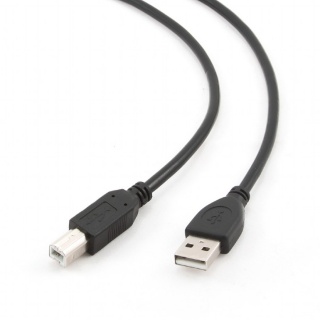 Cablu USB 2.0 de imprimanta A la B T-T 4.5m, Gembird CCP-USB2-AMBM-15