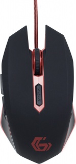 Mouse gaming Red, Gembird MUSG-001-R