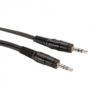 Cablu audio jack 3.5mm T-T 1m, Roline 11.09.4501