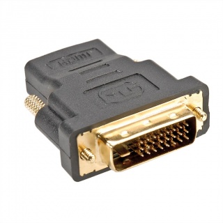 Adaptor HDMI la DVI-D Dual Link 24+1 pini M-T, Roline 12.03.3116