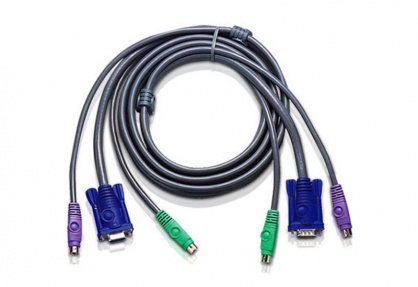 Set cabluri pentru KVM PS/2 2m, ATEN 2L-5002P/C